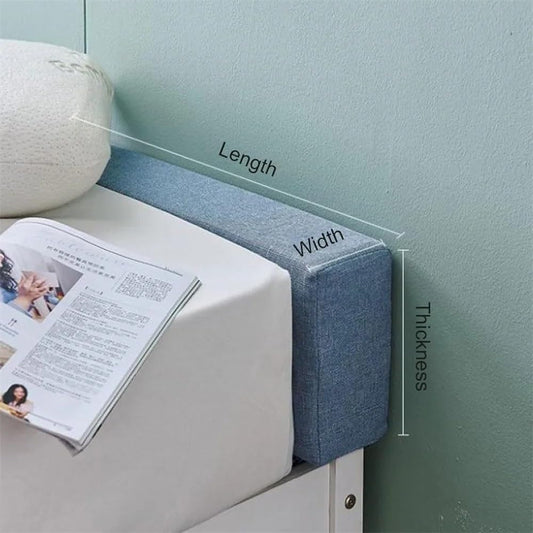 Custom Bed Gap Filler, Personalised Size Mattress Extender with Removable Cover,Close Gap Between Mattress and Wall for Bed/Sofa, Cover Material & Color Optional