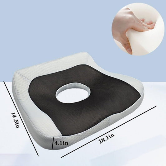 Memory Seat Cushion for Computer Chair,Relief of Sciatica/Hip/Tailbone Pain When Sitting in Office Or Home Chairs, for Office Chair, Gaming Chair and Car Seat Upgrade/wheelchairs