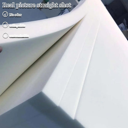 LUXUCURE Cut-to-Size Foam, Custom High & Medium Density Upholstery Foam Replacement Cushion for Bench, Chairs and Couch, Window Seat Cushion Repair & DIY Projects, Thickness 3CM