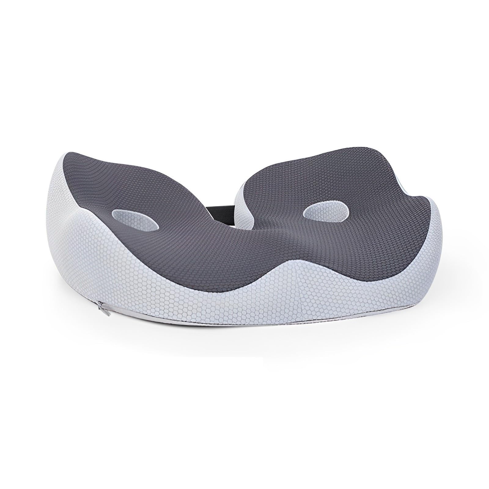 Seat Cushion, Socket Seat Cushion for Sit Bone and Back Pain Relief, Butt, Tailbone, Hip, Hamstring, Posture Support - Memory Foam Comfort Ischial Tuberosity Pillow (Color : Blue)