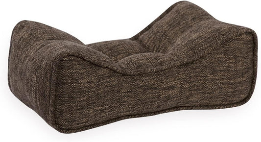 LUXUCURE Comfortable Waist Pillow Cushion,Chair Seat Backrest Cushion,Lumbar Support Cushion for Lower Back Pain Relief - Ergonomic Lumbar Support,Breathable Mesh Fabric (Color : Coffee Color)