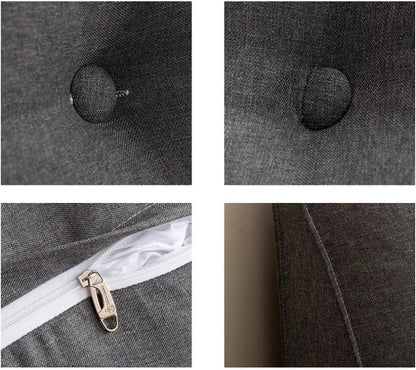 Custom Large Headboard Pillow, Triangular Wedge Bed Rest Reading Bolster Pillow, Bed-Backrest Positioning Support Long Pillow for Daybed Bed Bay Window Tatami Sofa