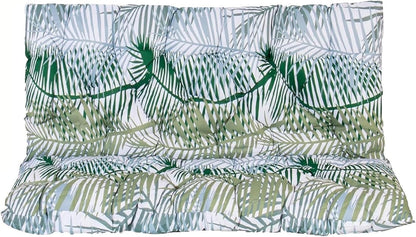 LUXUCURE Outdoor Swing Cushions with Backrest,Replacement Cushions for Patio Porch Garden Swing Chair,Waterproof Cushions For Outdoor Furniture Bench,2 or 3 Person Seat Cushions,39.4x39.4in